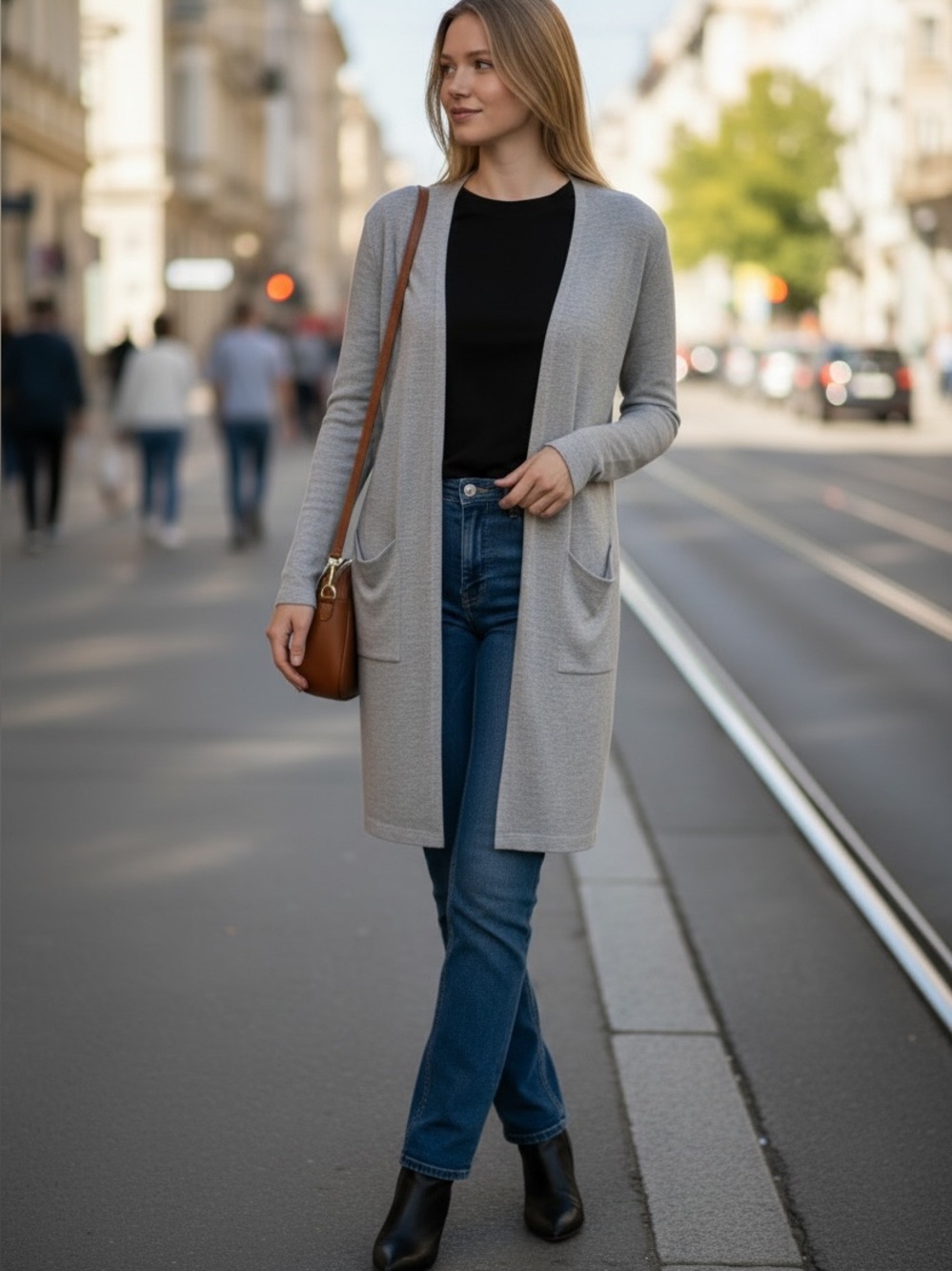 DONNI Ribbed Oversized Cardigan One Size Anthropologie NWT